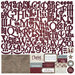 Photo Play Paper - Luke 2 Collection - Christmas - 12 x 12 Cardstock Stickers - Alphabet