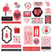 PhotoPlay - Love Letters Collection - Ephemera - Die Cut Cardstock Pieces