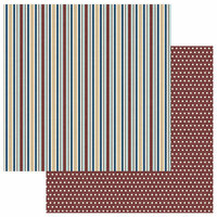 Photo Play Paper - Man Card Collection - 12 x 12 Double Sided Paper - Stripe
