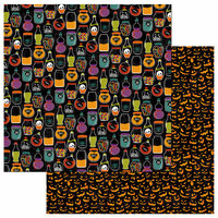 Photo Play Paper - Matilda and Godfrey Collection - Halloween - 12 x 12 Double Sided Paper - Toil and Trouble