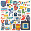 Photo Play Paper - My Imagination Collection - 12 x 12 Cardstock Stickers - Elements
