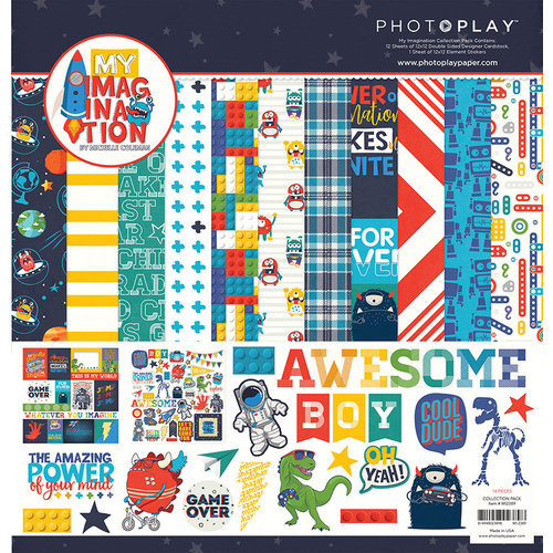 Photo Play Paper - My Imagination Collection - 12 x 12 Collection Pack