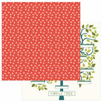 Photo Play Paper - Memory Lane Collection - 12 x 12 Double Sided Paper - Family Tree