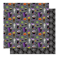 PhotoPlay - Monster Mash Collection - Halloween - 12 x 12 Double Sided Paper - Costume Party