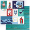 Photo Play Paper - Monterey Bay Collection - 12 x 12 Double Sided Paper - Set Sail