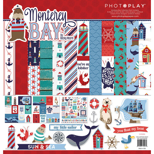 Photo Play Paper - Monterey Bay Collection - 12 x 12 Collection Pack