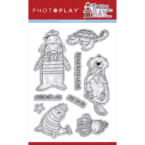 PhotoPlay - Monterey Bay Collection - Clear Photopolymer Stamps