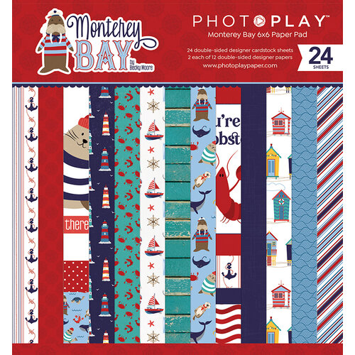 Photo Play Paper - Monterey Bay Collection - 6 x 6 Paper Pad
