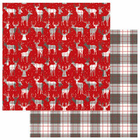 Photo Play Paper - Mad 4 Plaid Christmas Collection - 12 x 12 Double Sided Paper - Festive