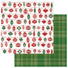 Photo Play Paper - Mad 4 Plaid Christmas Collection - 12 x 12 Double Sided Paper - Trim the Tree