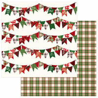Photo Play Paper - Mad 4 Plaid Christmas Collection - 12 x 12 Double Sided Paper - Joy