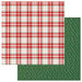 Photo Play Paper - Mad 4 Plaid Christmas Collection - 12 x 12 Double Sided Paper - Merry