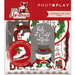 Photo Play Paper - Mad 4 Plaid Christmas Collection - Ephemera - Die Cut Cardstock Pieces
