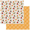 Photo Play Paper - Mad 4 Plaid Fall Collection - 12 x 12 Double Sided Paper - Whoo Loves You