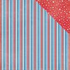 Photo Play Paper - Main St Parade Collection - 12 x 12 Double Sided Paper - Stripes