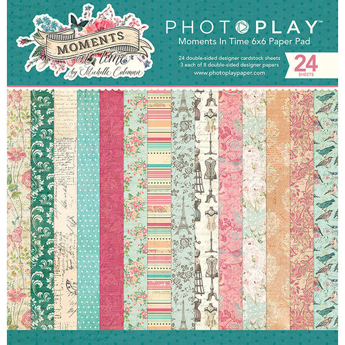 Photo Play Paper - Moments in Time Collection - 6 x 6 Paper Pad
