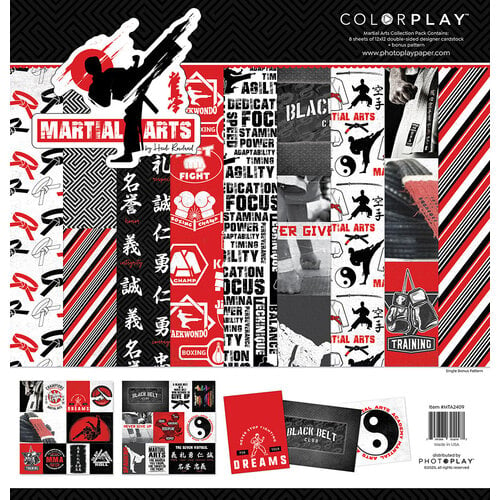 ColorPlay - Martial Arts Collection - 12 x 12 Collection Pack