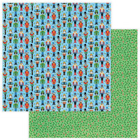 Photo Play Paper - Christmas - Muttcracker Collection - 12 x 12 Double Sided Paper - Muttcracker