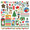 Photo Play Paper - Christmas - Muttcracker Collection - 12 x 12 Cardstock Stickers