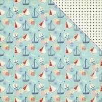 Photo Play Paper - Nautical Bliss Collection - 12 x 12 Double Sided Paper - Boats
