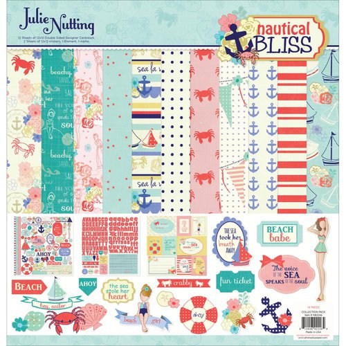 Photo Play Paper - Nautical Bliss Collection - 12 x 12 Collection Pack