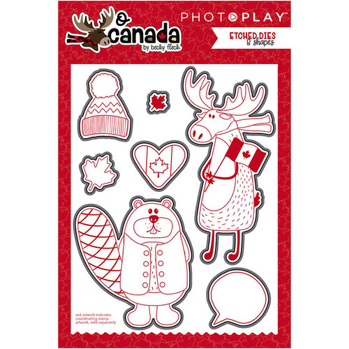 Photo Play Paper - O Canada Collection - Die Set