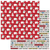 Photo Play Paper - O Canada Christmas Collection - 12 x 12 Double Sided Paper - Polar Games