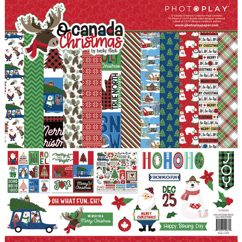 Photo Play Paper - O Canada Christmas Collection - 12 x 12 Collection Pack
