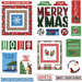 Photo Play Paper - O Canada Christmas Collection - Ephemera - Die Cut Cardstock Pieces