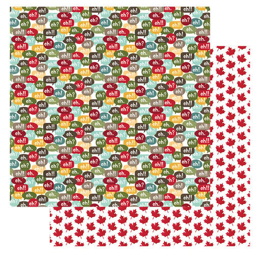 Photo Play Paper - O Canada 2 Collection - 12 x 12 Double Sided Paper - Eh