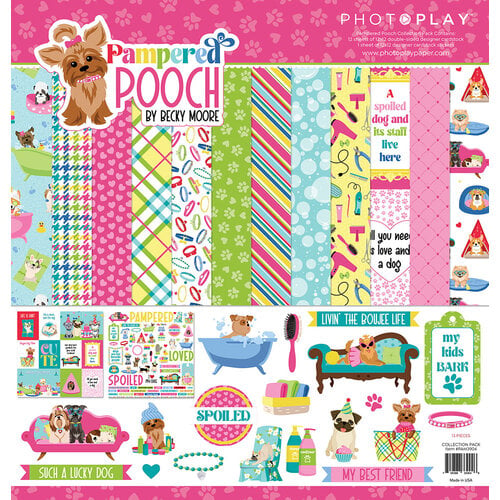 PhotoPlay - Pampered Pooch Collection - 12 x 12 Collection Pack