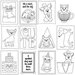 PhotoPlay - Pampered Pooch Collection - 12 x 12 Double Sided Cardstock - Color Me Sheet