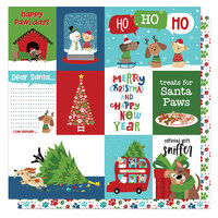 PhotoPlay - Santa Paws Collection - Christmas - 12 x 12 Double Sided Paper - Gift Sniffer