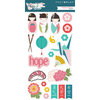 Photo Play Paper - Paper Crane Collection - Chipboard Stickers