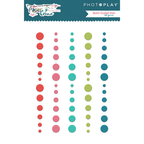 Photo Play Paper - Paper Crane Collection - Enamel Dots