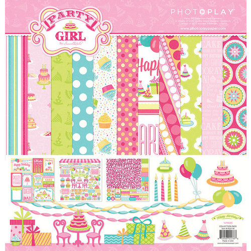 Photo Play Paper - Party Girl Collection - 12 x 12 Collection Pack