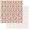 Photo Play Paper - Paprika Collection - 12 x 12 Double Sided Paper - Tea for Two