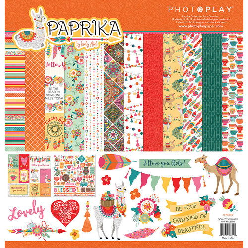 Photo Play Paper - Paprika Collection - 12 x 12 Collection Pack