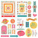 Photo Play Paper - Paprika Collection - Ephemera - Die Cut Cardstock Pieces