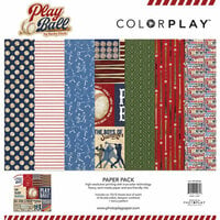 ColorPlay - Play Ball Collection - 12 x 12 Paper Pack