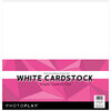 Photo Play Paper - 12 x 12 Paper Pack - White Cardstock