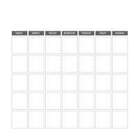 PhotoPlay - Maker's Series Collection - 12 x 12 Single Sided Paper - Blank Calendar Sheet
