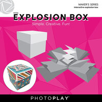 PhotoPlay - Maker's Series Collection - Explosion Box - White