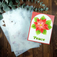 PhotoPlay - 6 x 9 Stencils - 3 in 1 Set - Holiday