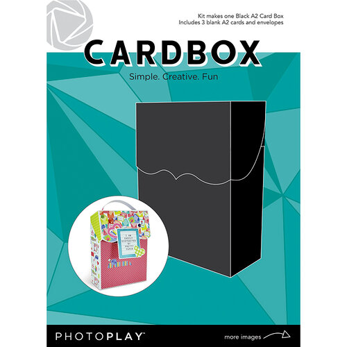 Photo Play Paper - Maker's Series Collection - Creation Bases - Cardbox - Black