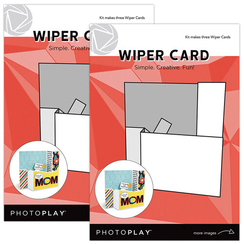 PhotoPlay - Maker's Series Collection - Creation Bases - Card - Wiper Card - 2 Pack