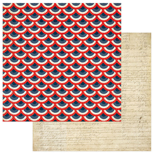 Photo Play Paper - Red, White and Blue Collection - 12 x 12 Double Sided Paper - We The People