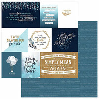 PhotoPlay - Remembrance Collection - 12 x 12 Double Sided Paper - 3 x 4 Cards