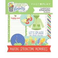 PhotoPlay - Showers And Flowers Collection - Ephemera - Die Cut Cardstock Pieces