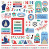 PhotoPlay - Set Sail Collection - 12 x 12 Cardstock Stickers - Elements
